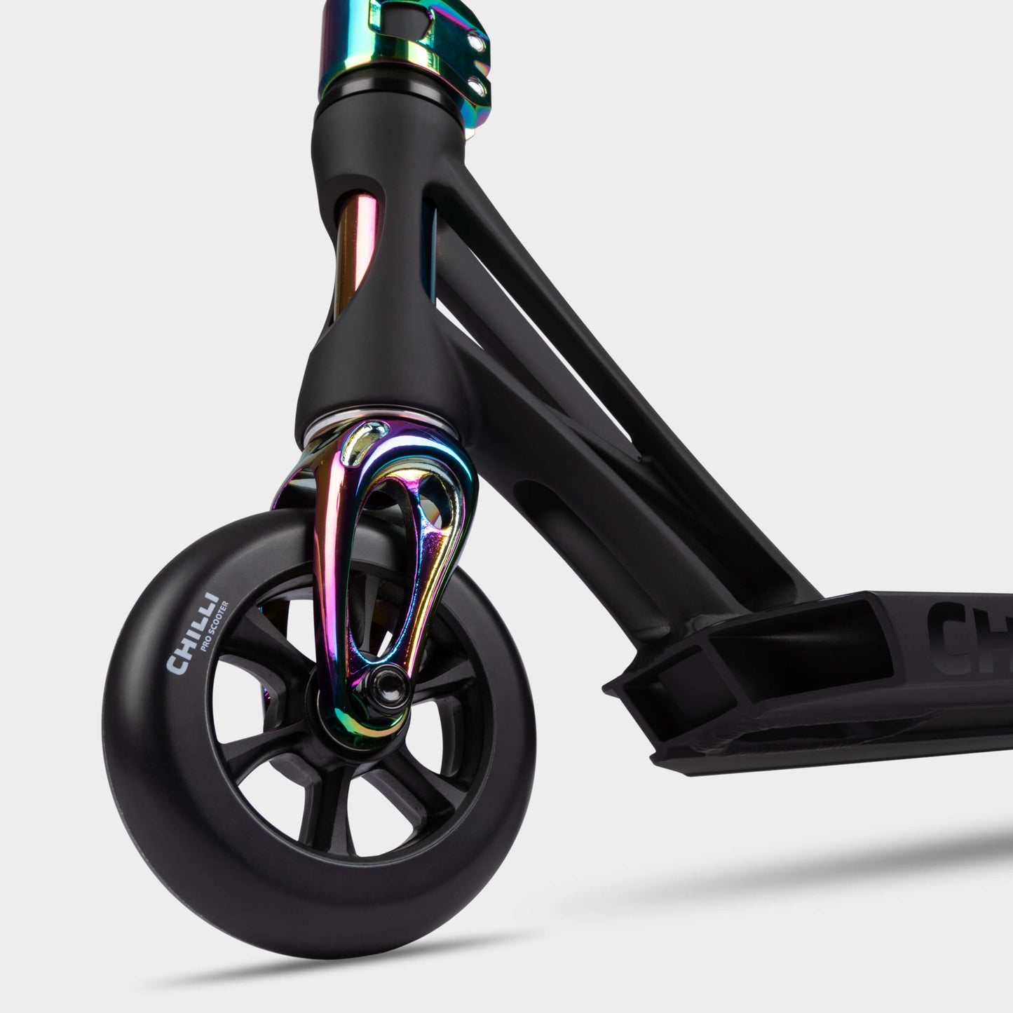 Beast V2 Stunt Scooter: Black Neochrome