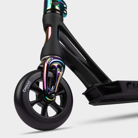 Beast V2 Stunt Scooter: Black Neochrome