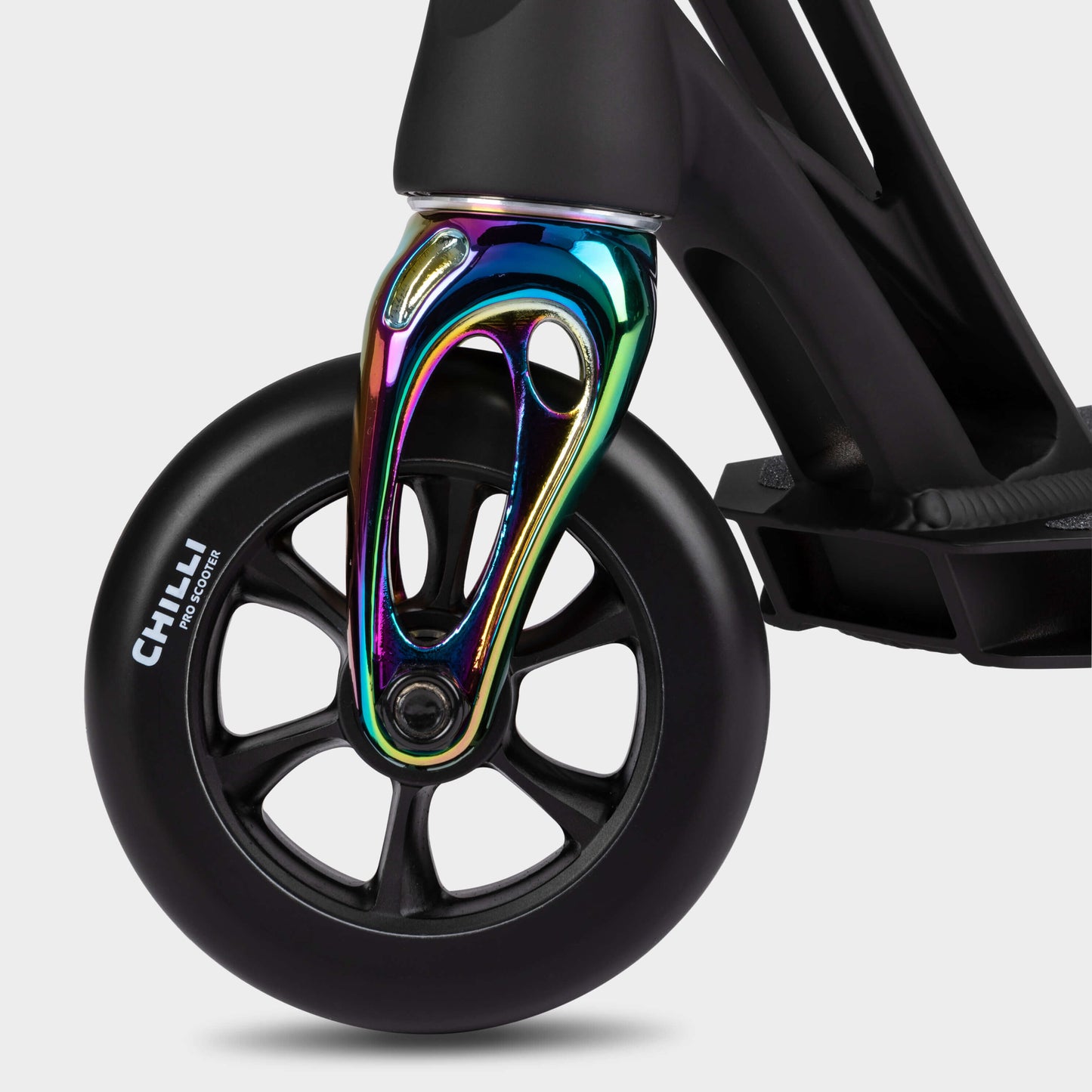 Beast V2 Stunt Scooter: Black Neochrome