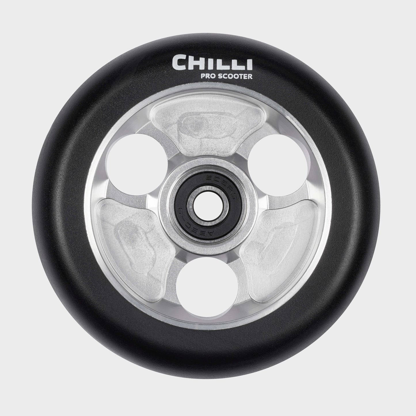 Chilli Stunt Parabol Wheel: Black / Silver