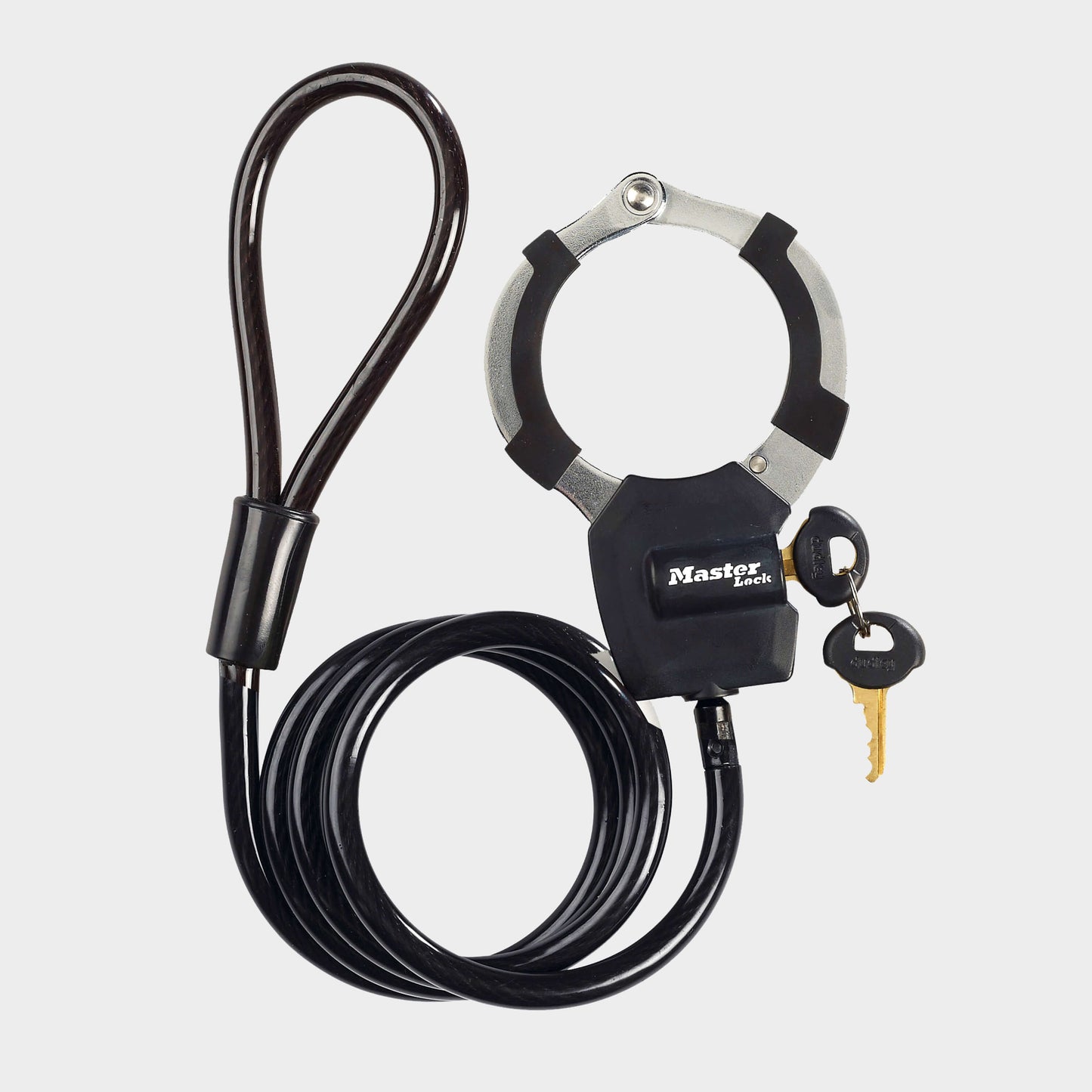 Cuff and Cable Lock: Black