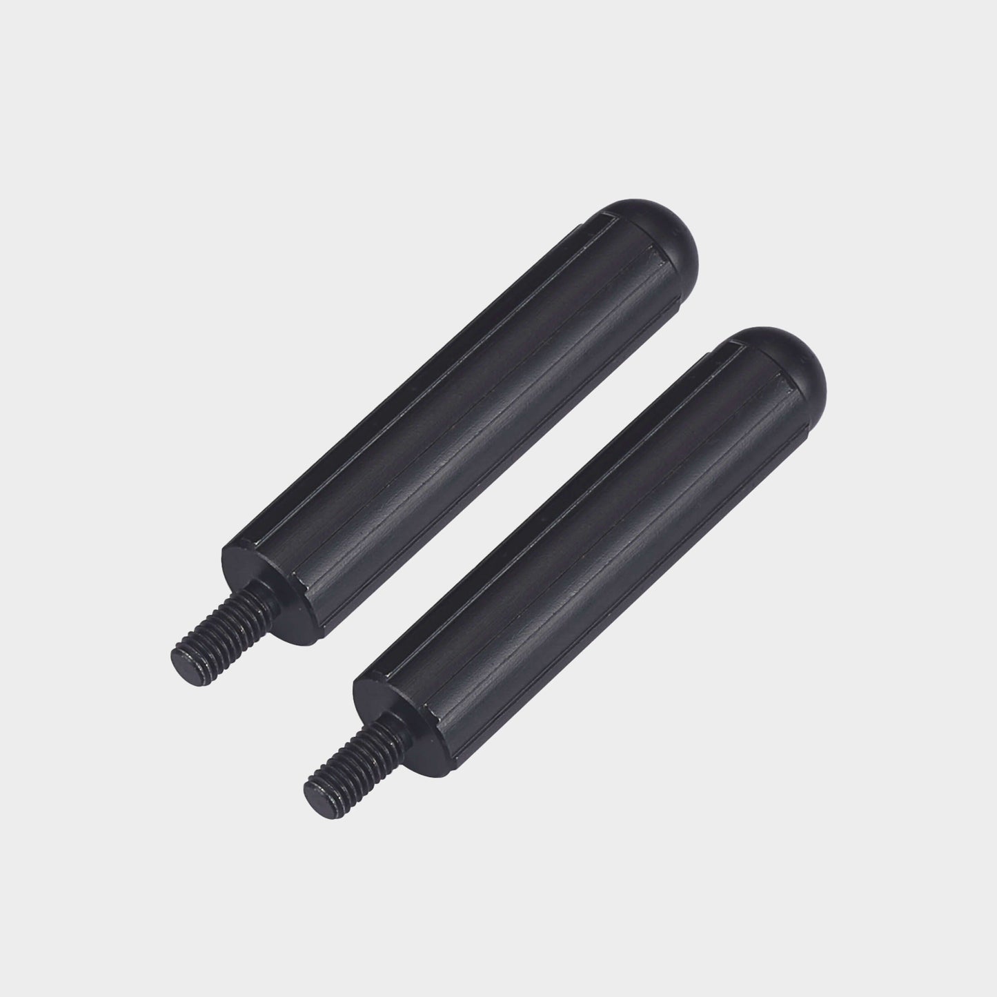 Mini 2 Grow Seat Footrest Pegs (2 pcs): Black