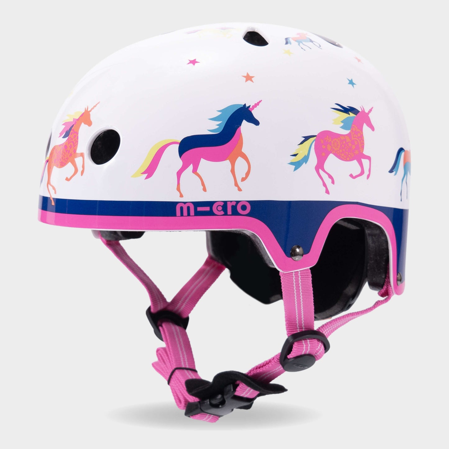 Helmet, Patterned Bell and Light: Unicorn