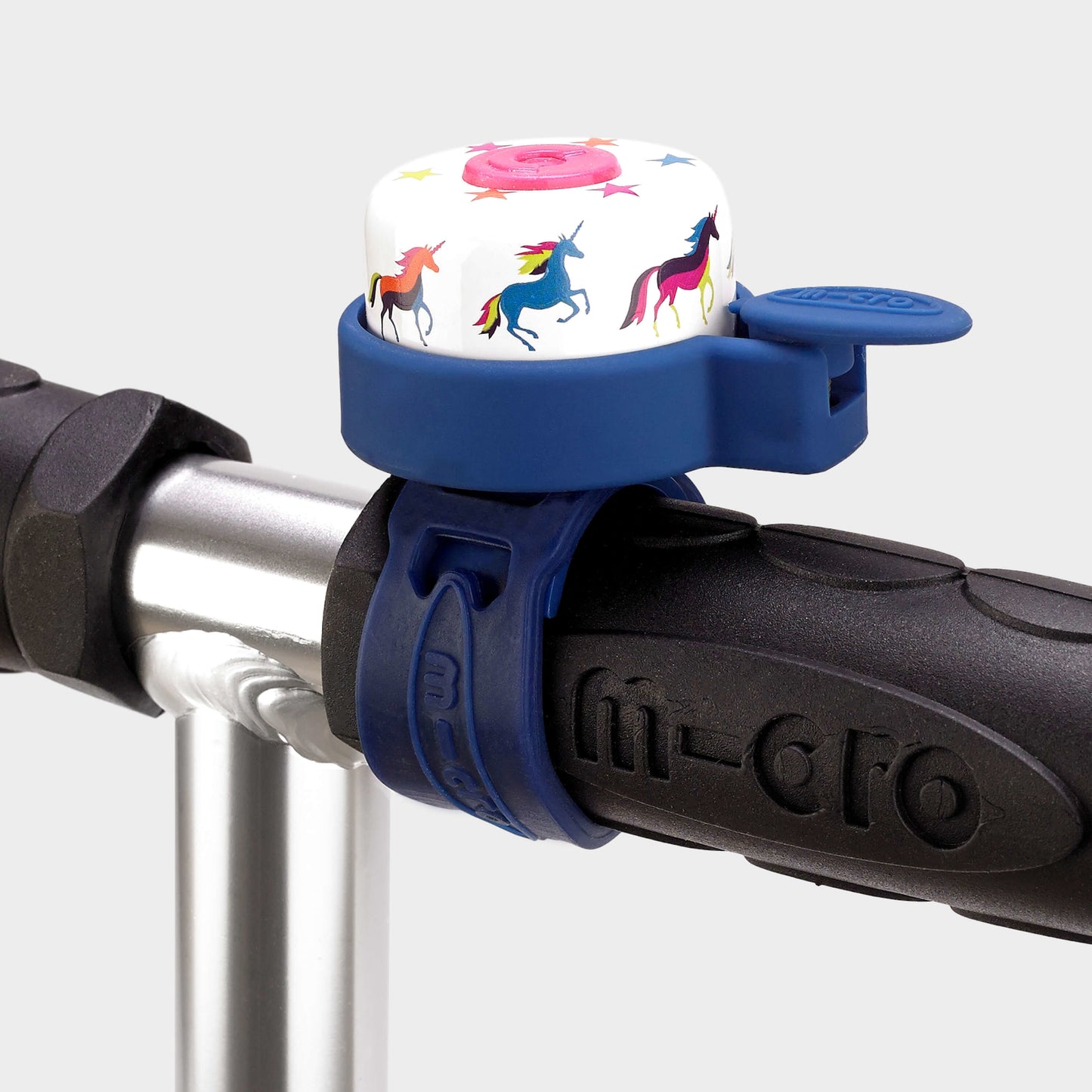 Helmet, Patterned Bell and Light: Unicorn