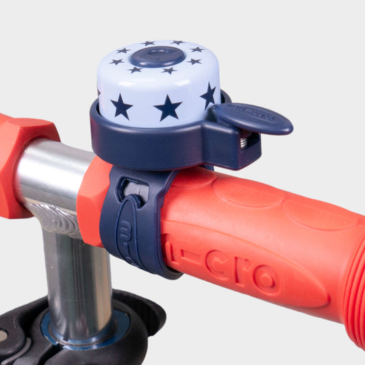 Scooter & Bike Bell Pattern Bell: Navy Star