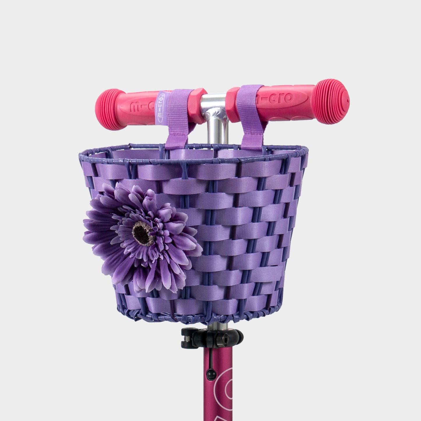Flower Basket 70% part recycled: Purple