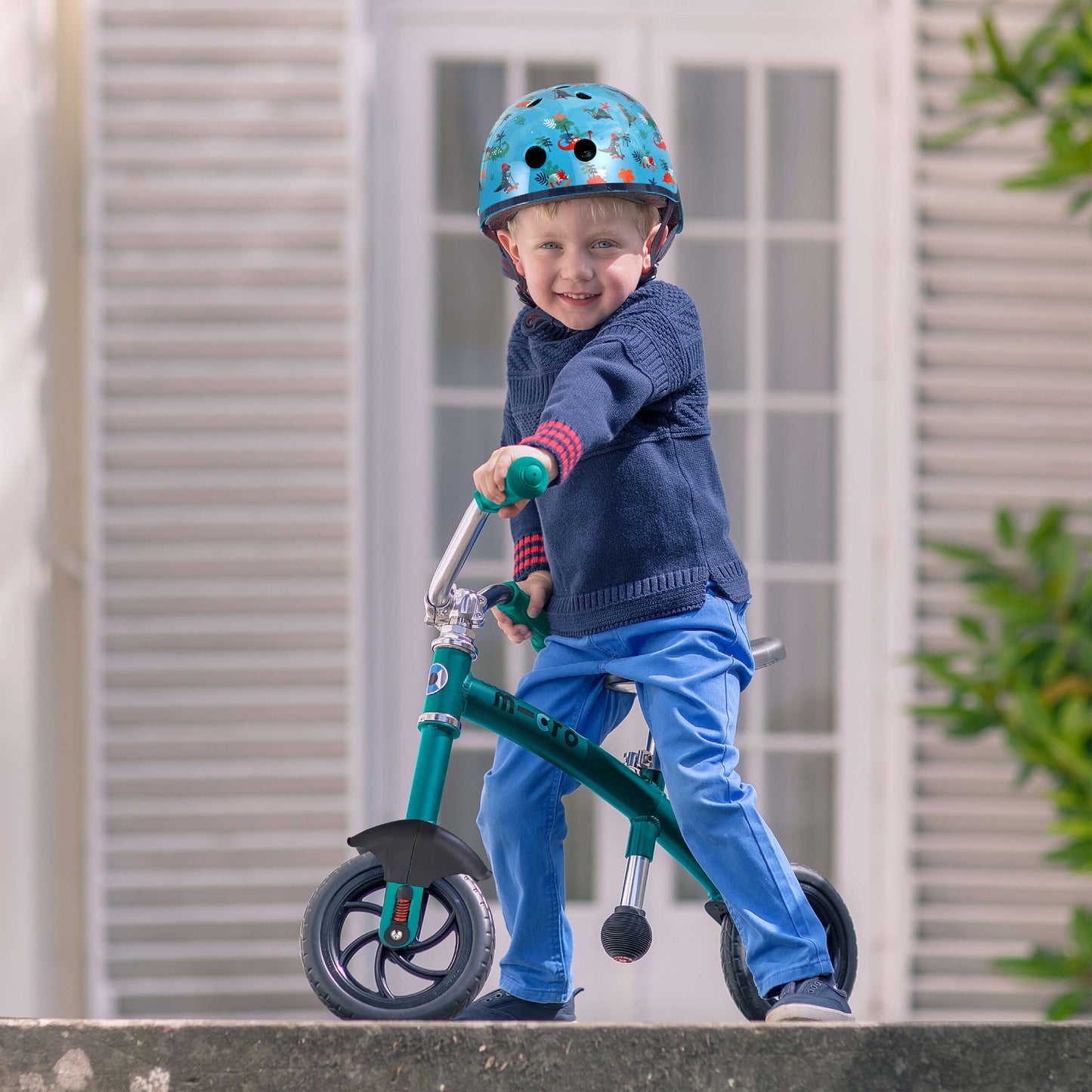 Printed Helmets for Bikes and Scooters: Dinosaur