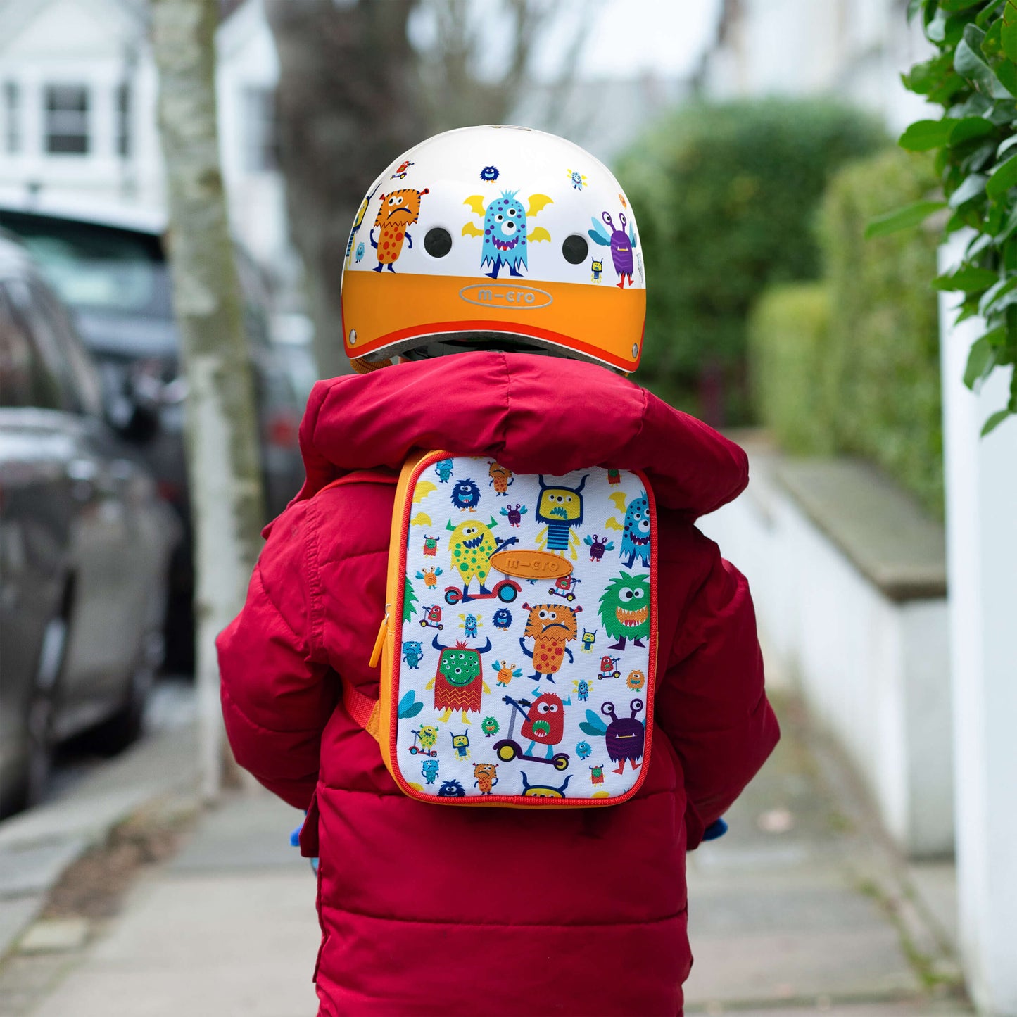 Printed Helmets for Bikes and Scooters: Monsters