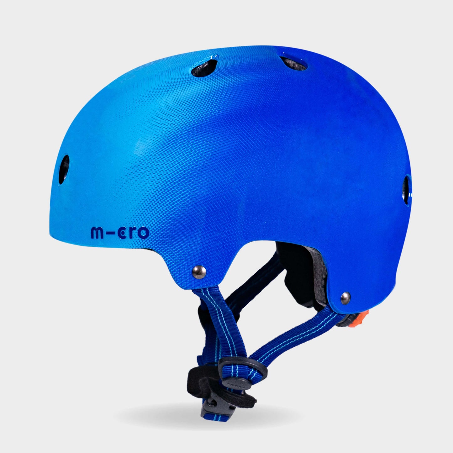 Printed Helmet for Bikes and Scooters: Ombre Blue