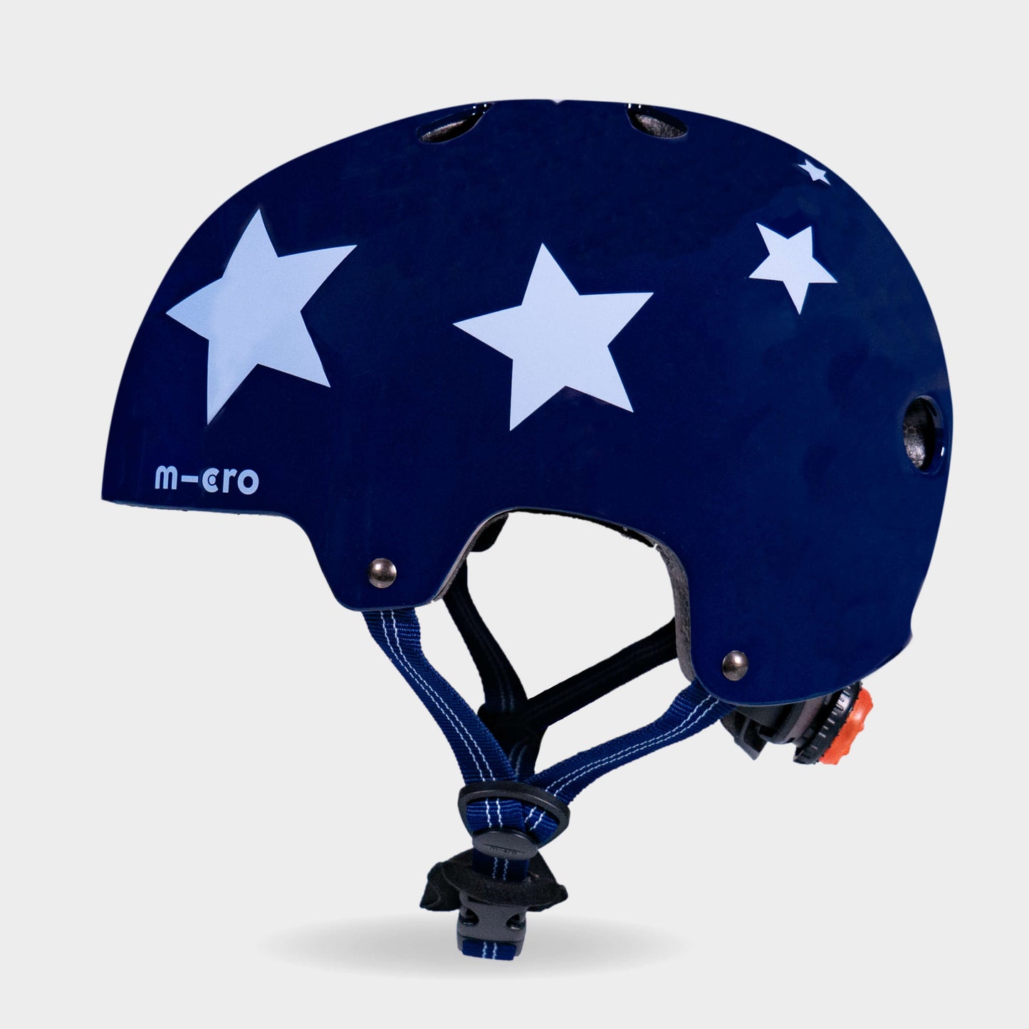 Printed Helmet for Bikes and Scooters: Navy Star