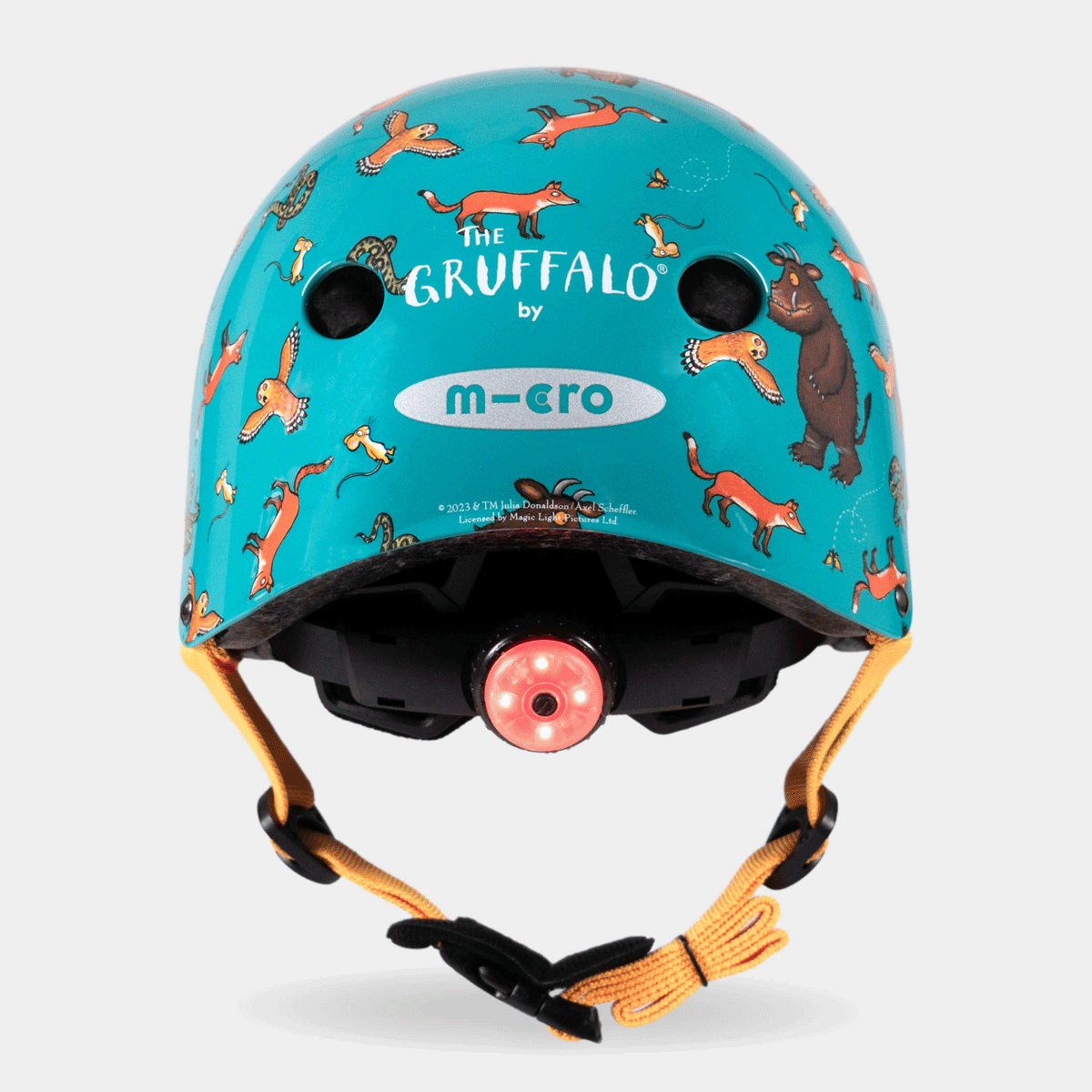 Printed Helmets for Bikes and Scooters: Gruffalo Aqua