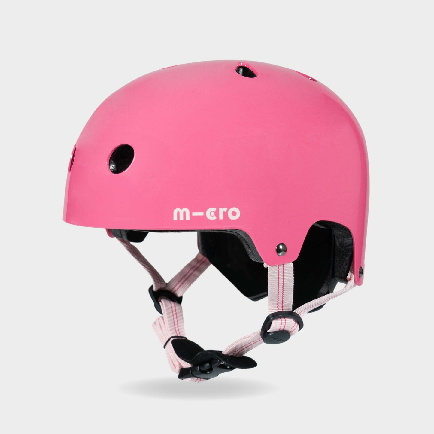 Plain Helmet For Bikes and Scooters: Glossy Pink