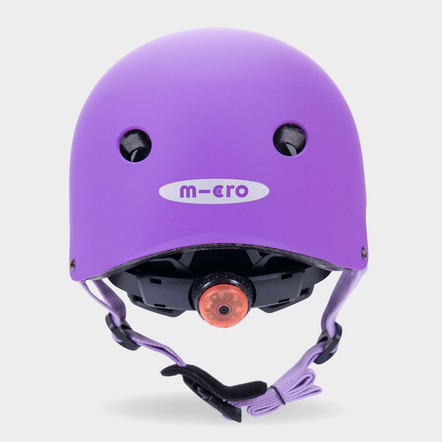 Plain Helmet for Bike and Scooters: Purple