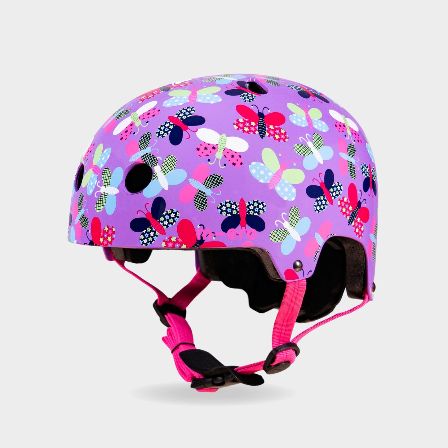 Printed Helmets for Bikes and Scooters: Butterfly Print