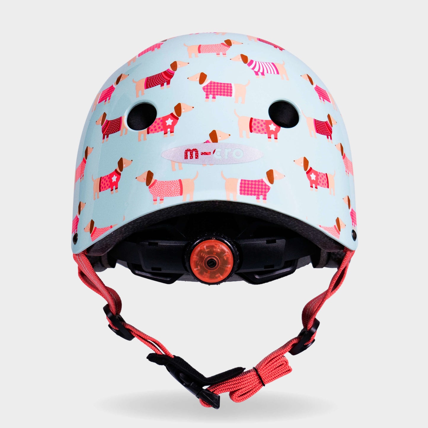 Printed Helmets for Bikes and Scooters: Dog Print