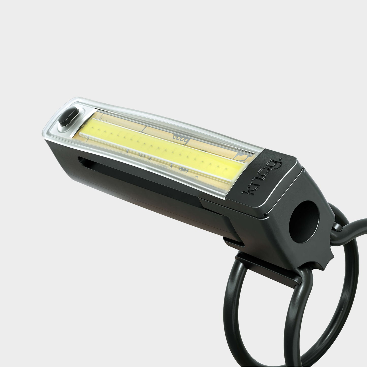 Knog Plus Rechargeable Front Light: Black
