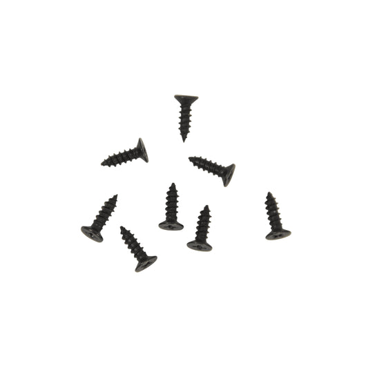 Maxi Micro Deck Screws x 8: Silver