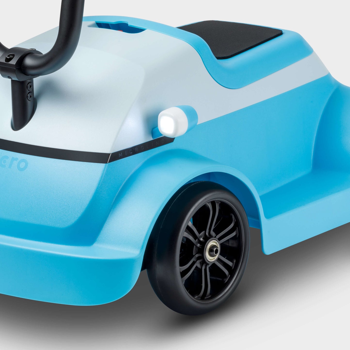 Mini Microlino Ride-On Car-: Blue
