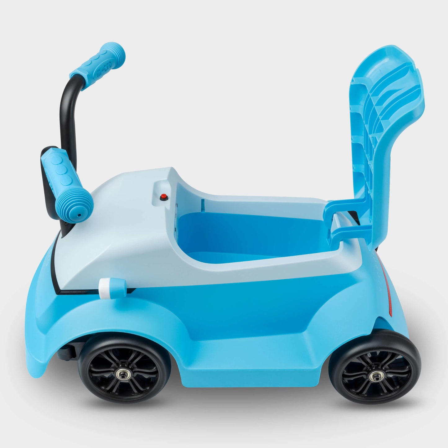 Mini Microlino Ride-On Car-: Blue