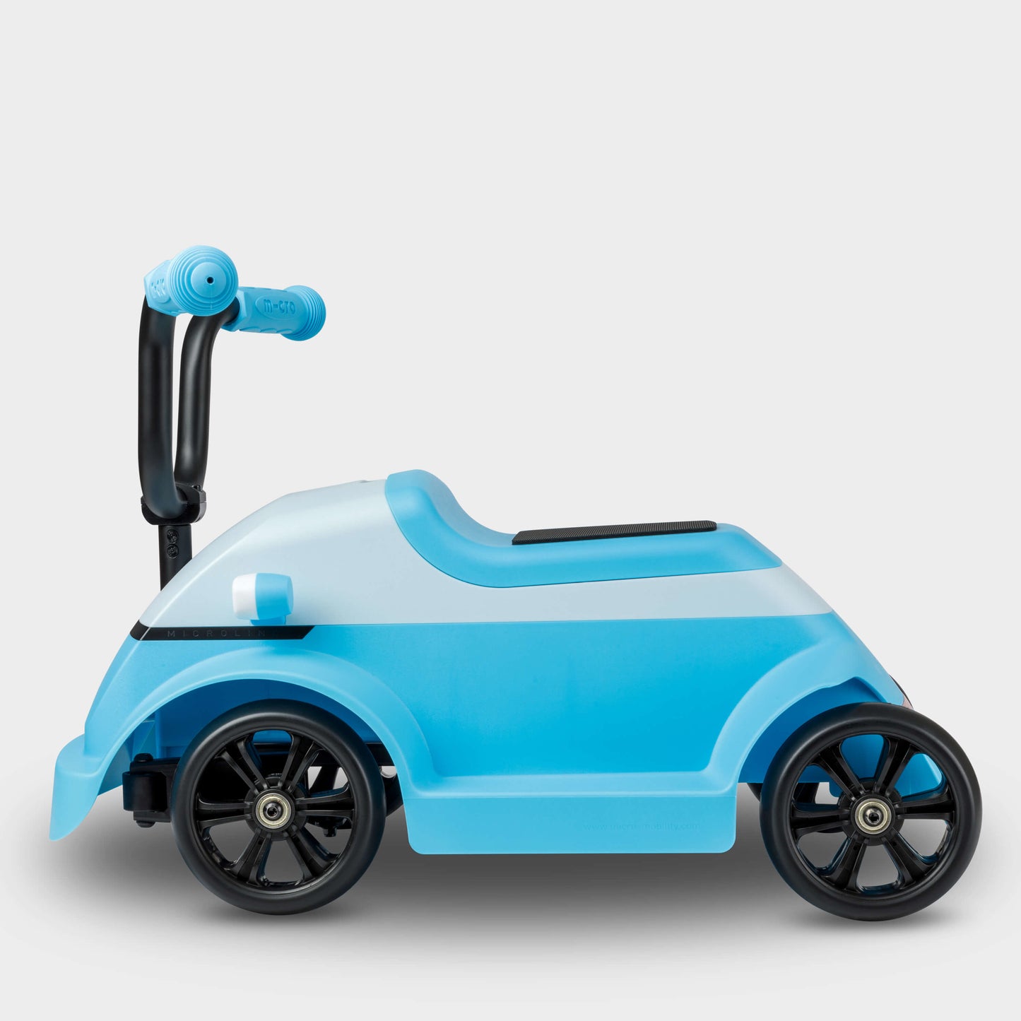 Mini Microlino Ride-On Car-: Blue