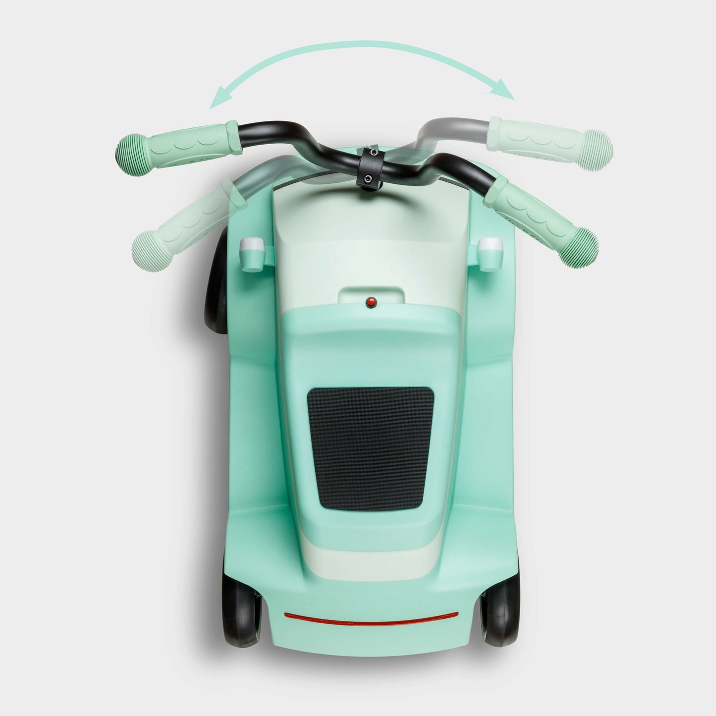 Mini Microlino Ride-On Car-: Mint Green