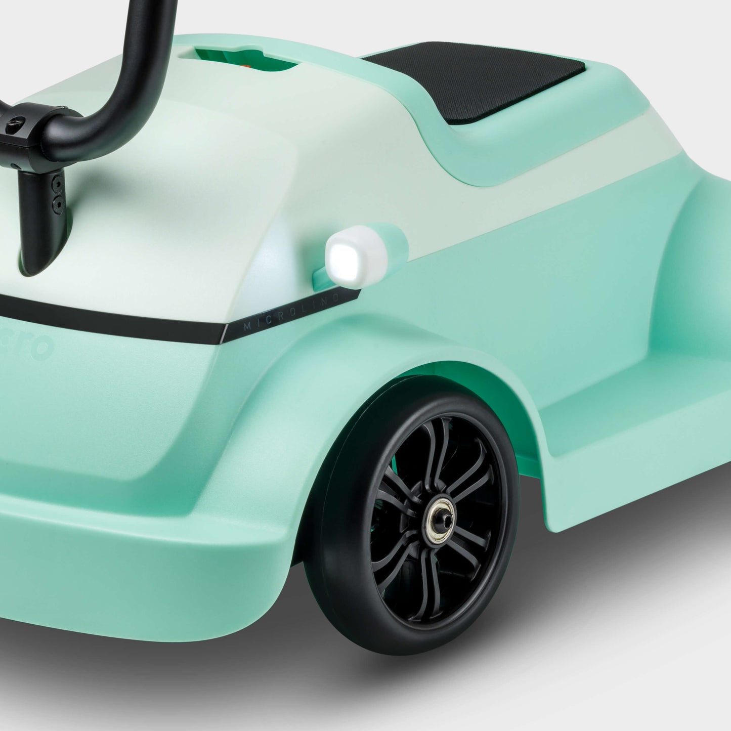 Mini Microlino Ride-On Car-: Mint Green