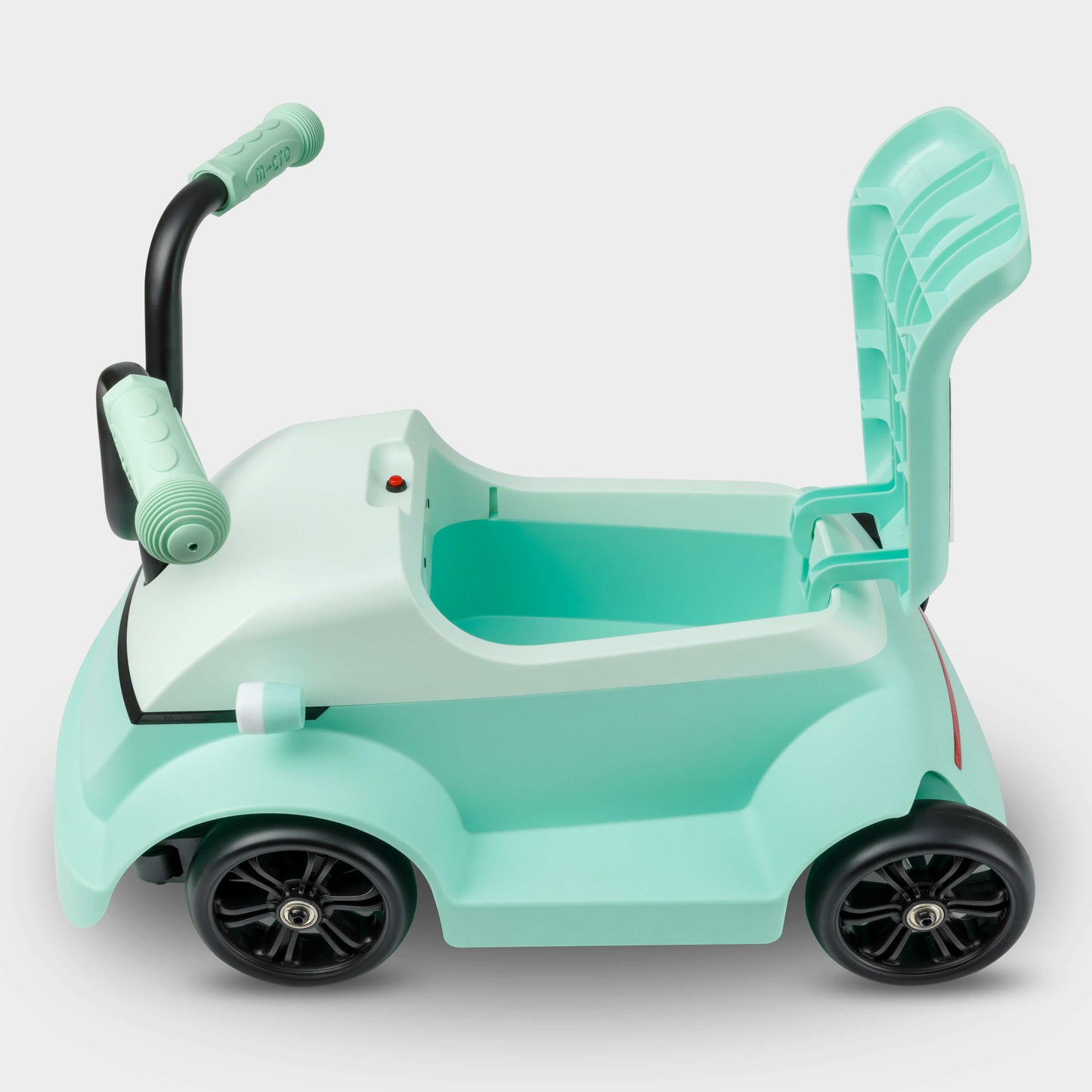 Mini Microlino Ride-On Car-: Mint Green