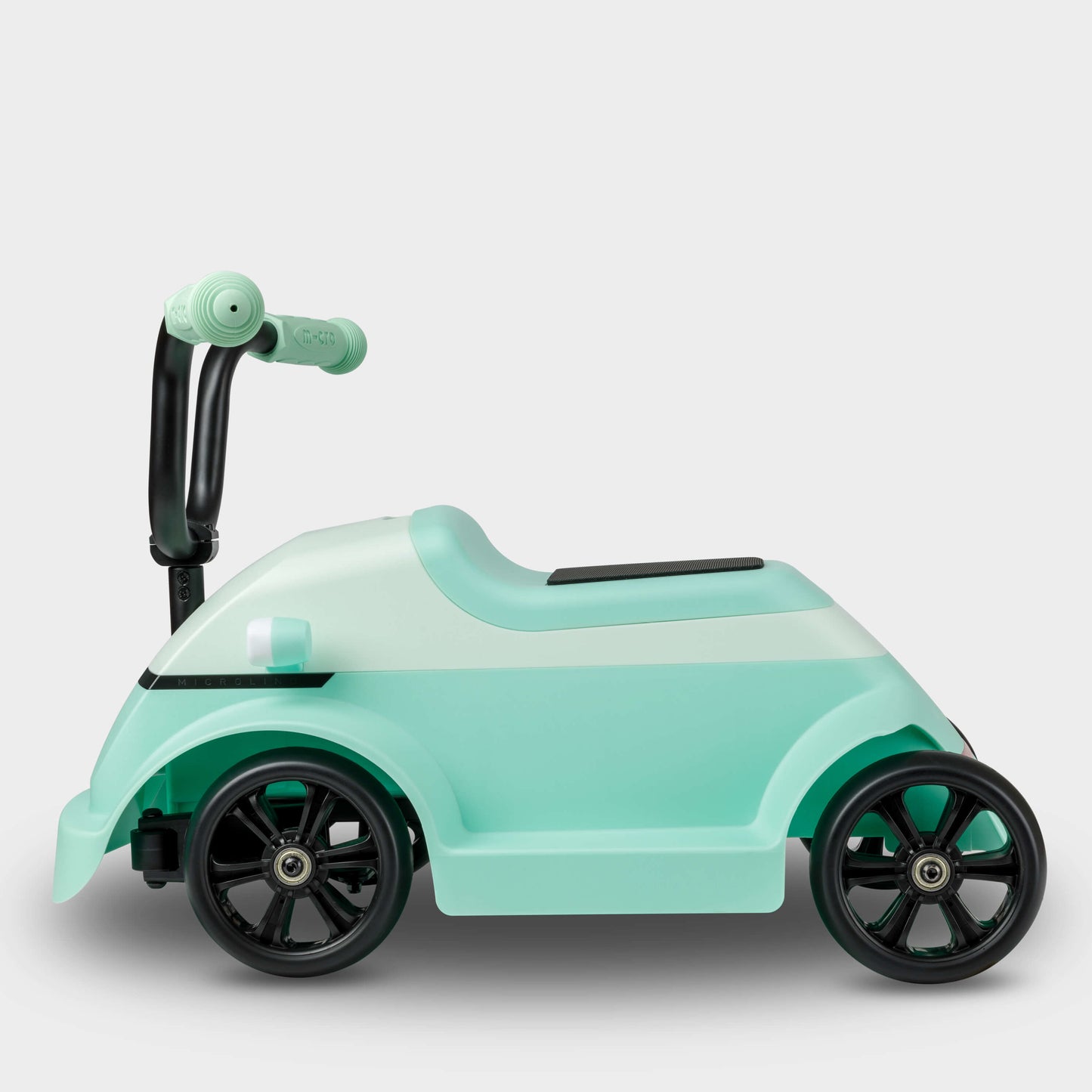 Mini Microlino Ride-On Car-: Mint Green