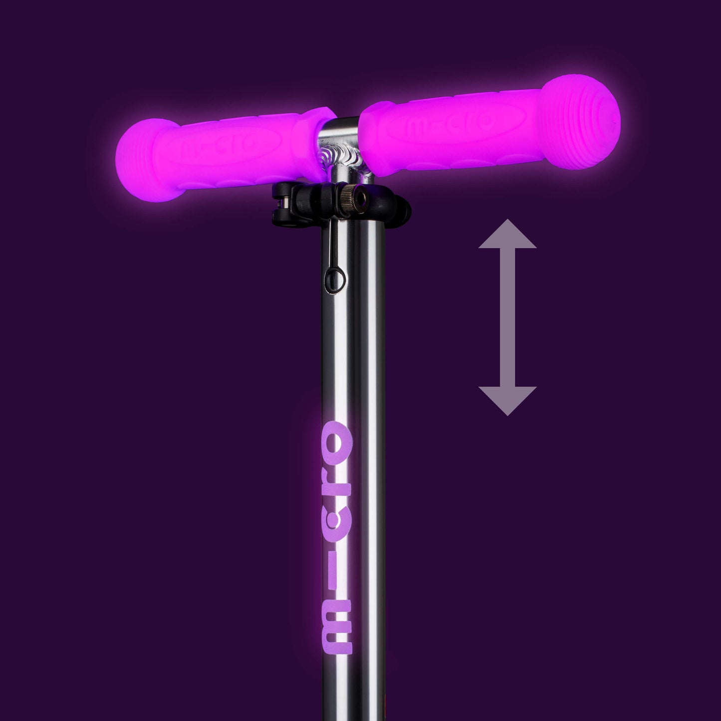 Mini Micro Glow LED Deck: Frosty Pink