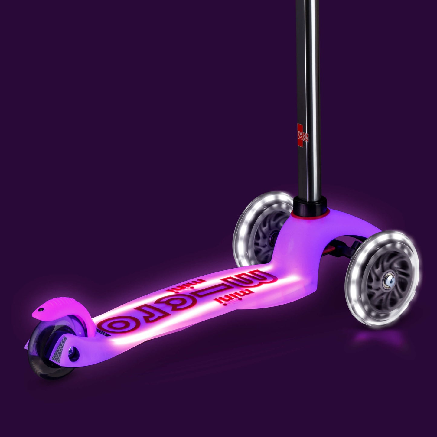 Mini Micro Glow LED Deck: Frosty Pink