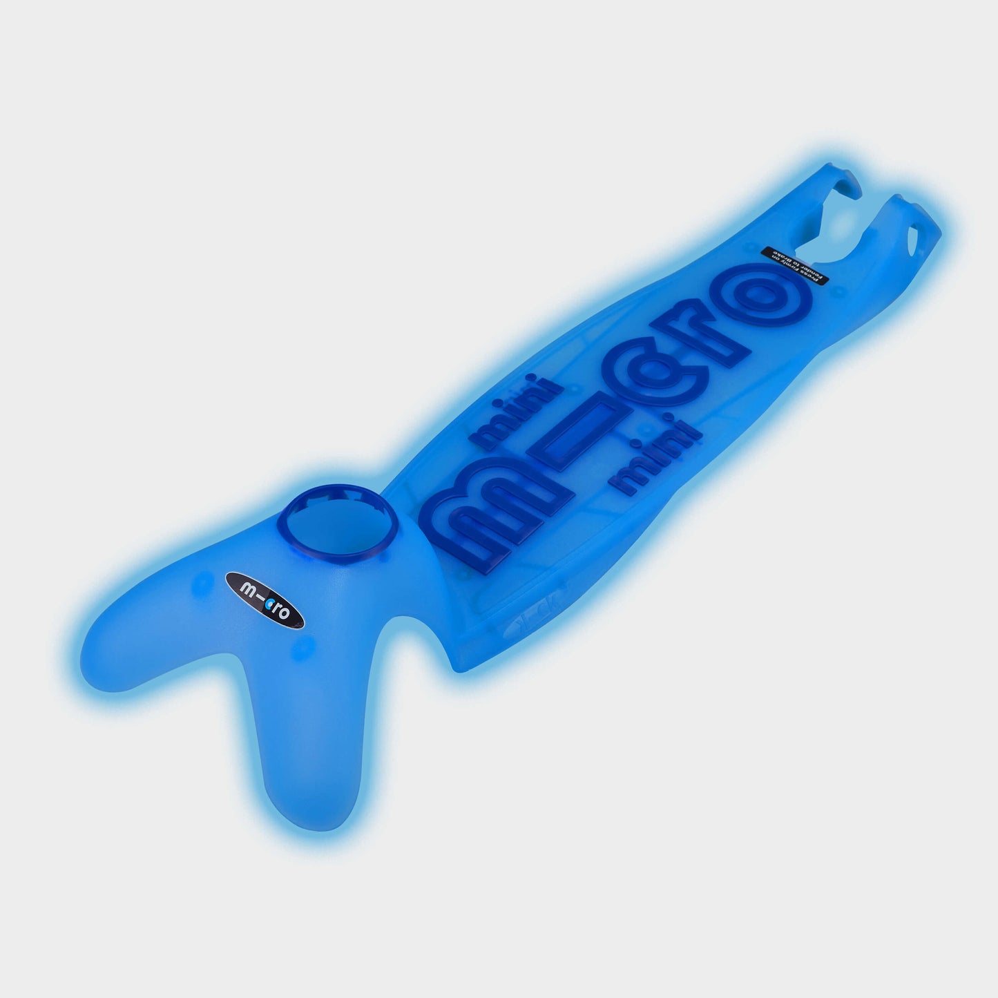 Mini Micro Light up and Glow Deck: Blue