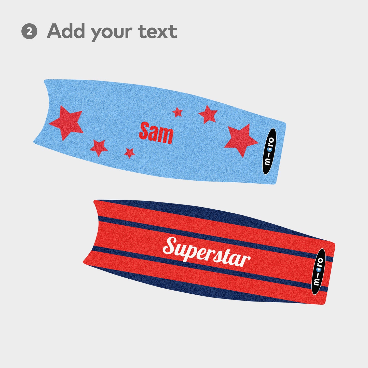 Mini Micro Personalised Deck Mini Micro Personalised Deck: Plain Navy