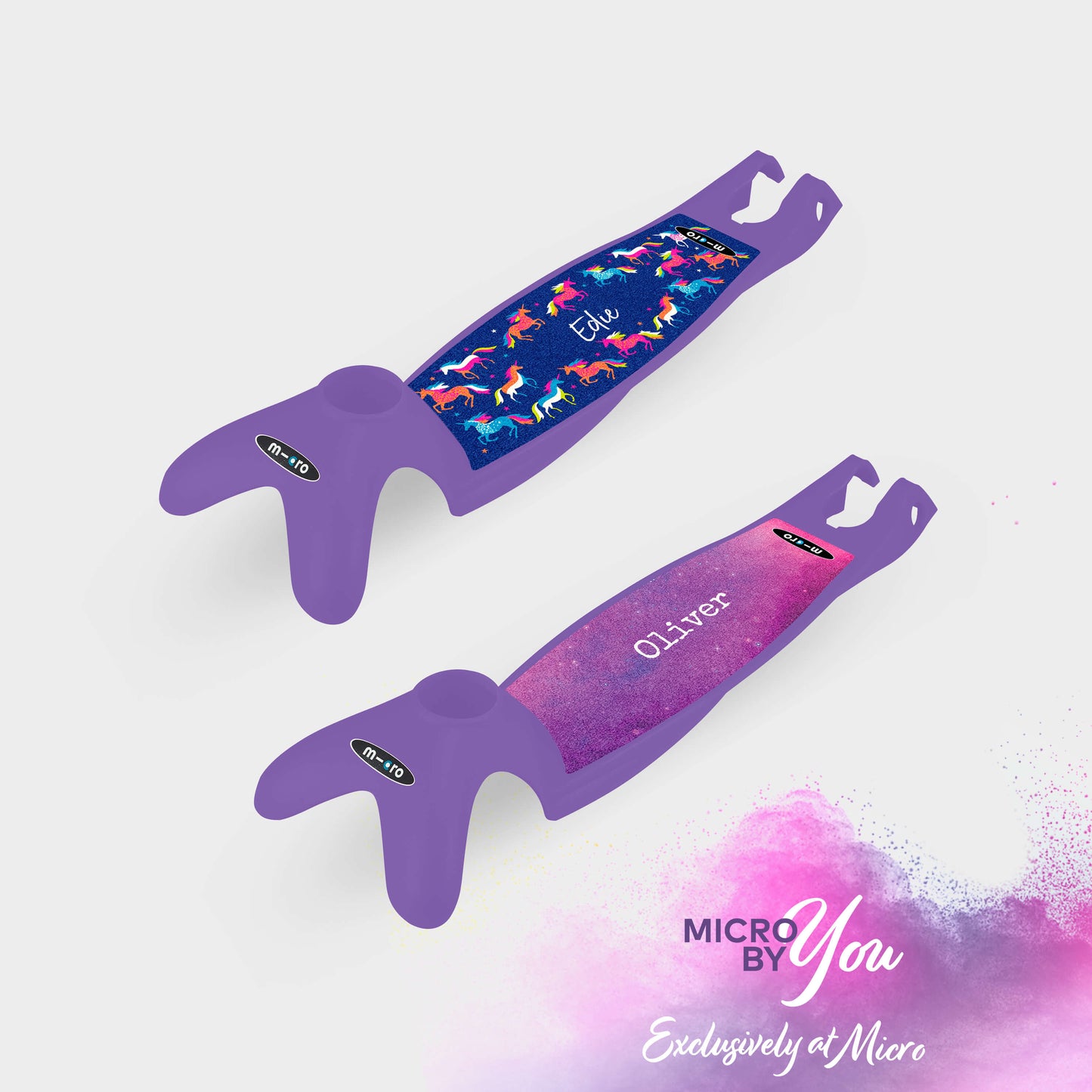 Mini Micro Personalised Deck Mini Micro Personalised Deck: Plain Purple