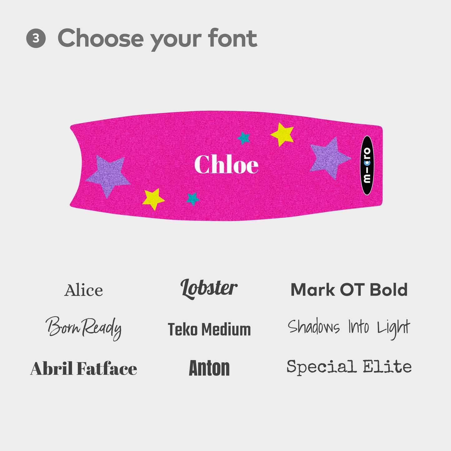 Mini Micro Personalised Deck Mini Micro Personalised Deck: Plain Purple