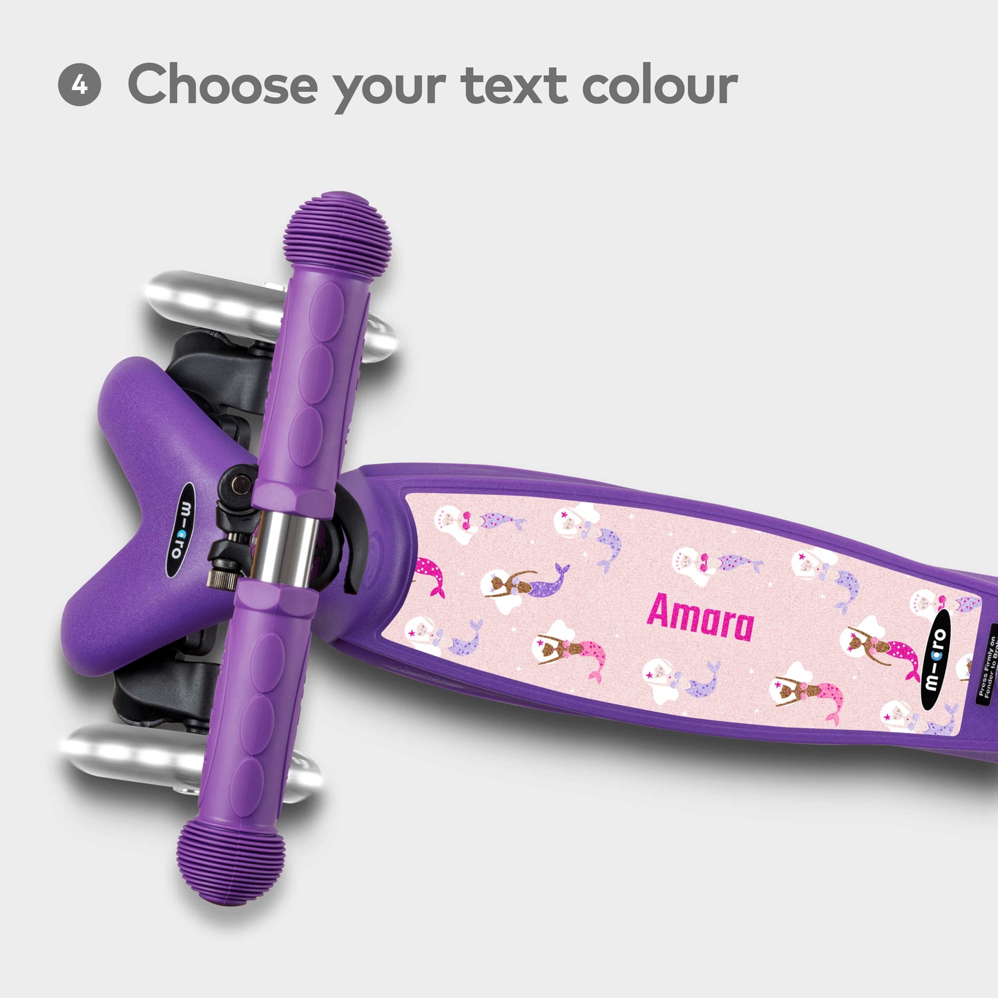 Mini Micro Personalised Deck Mini Micro Personalised Deck: Plain Purple