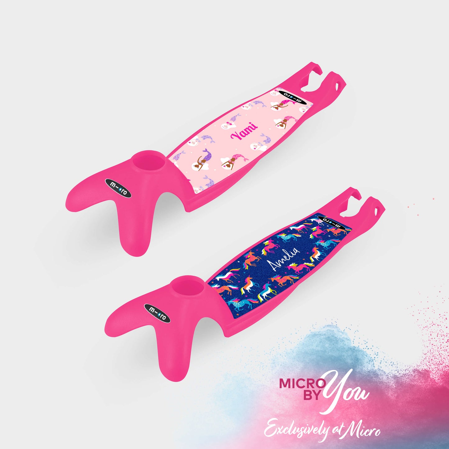 Mini Micro Personalised Deck Mini Micro Personalised Deck: Plain Pink