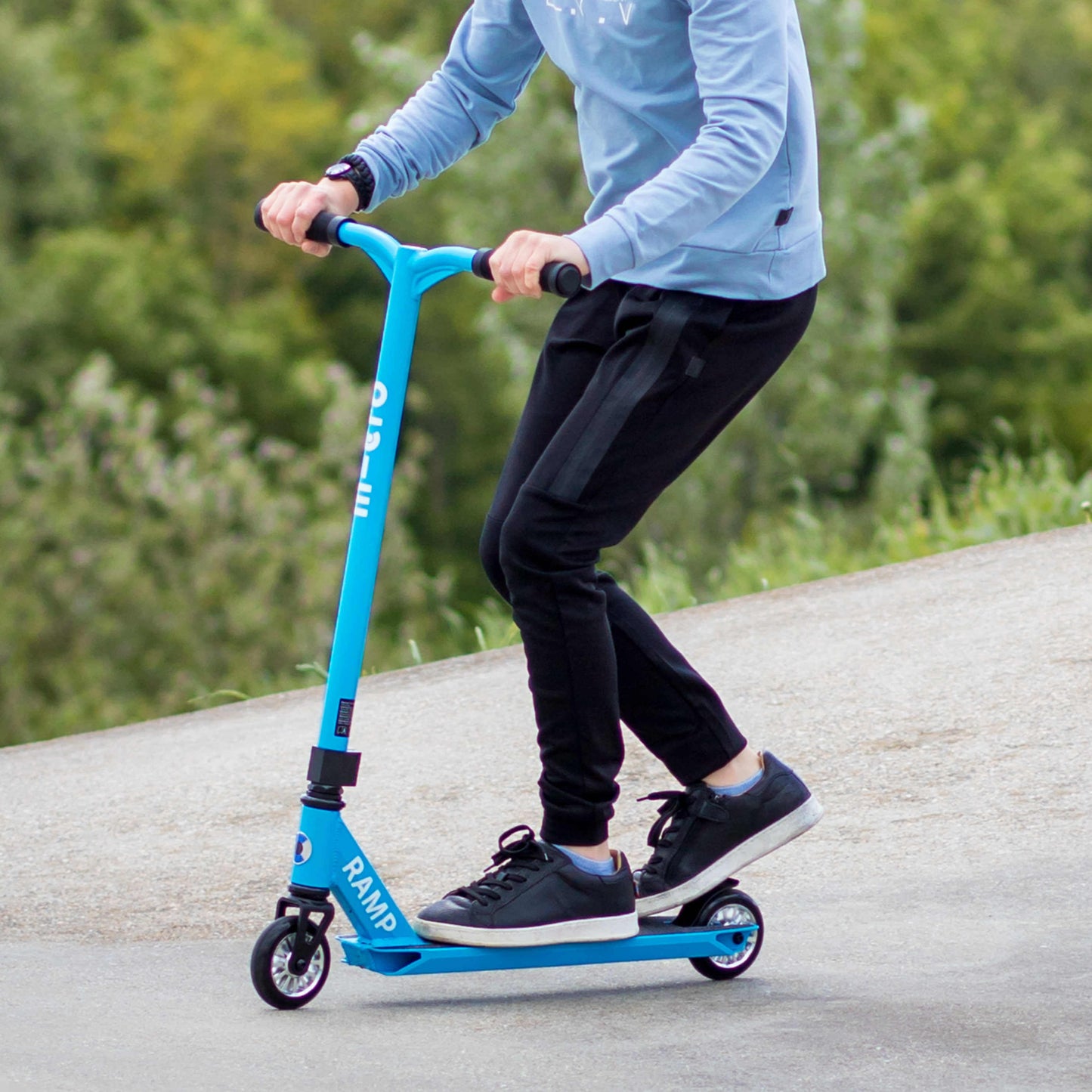 Micro Ramp Tricks Scooter: Blue