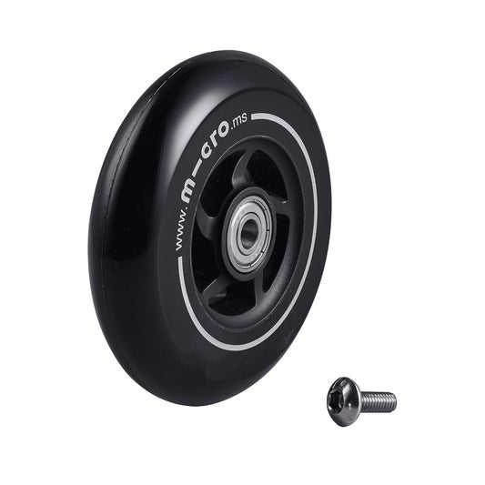 Micro Luggage Front Wheel: Black