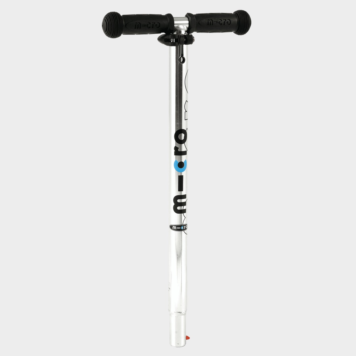 Maxi Micro Handle Bar - Grips not included: Silver