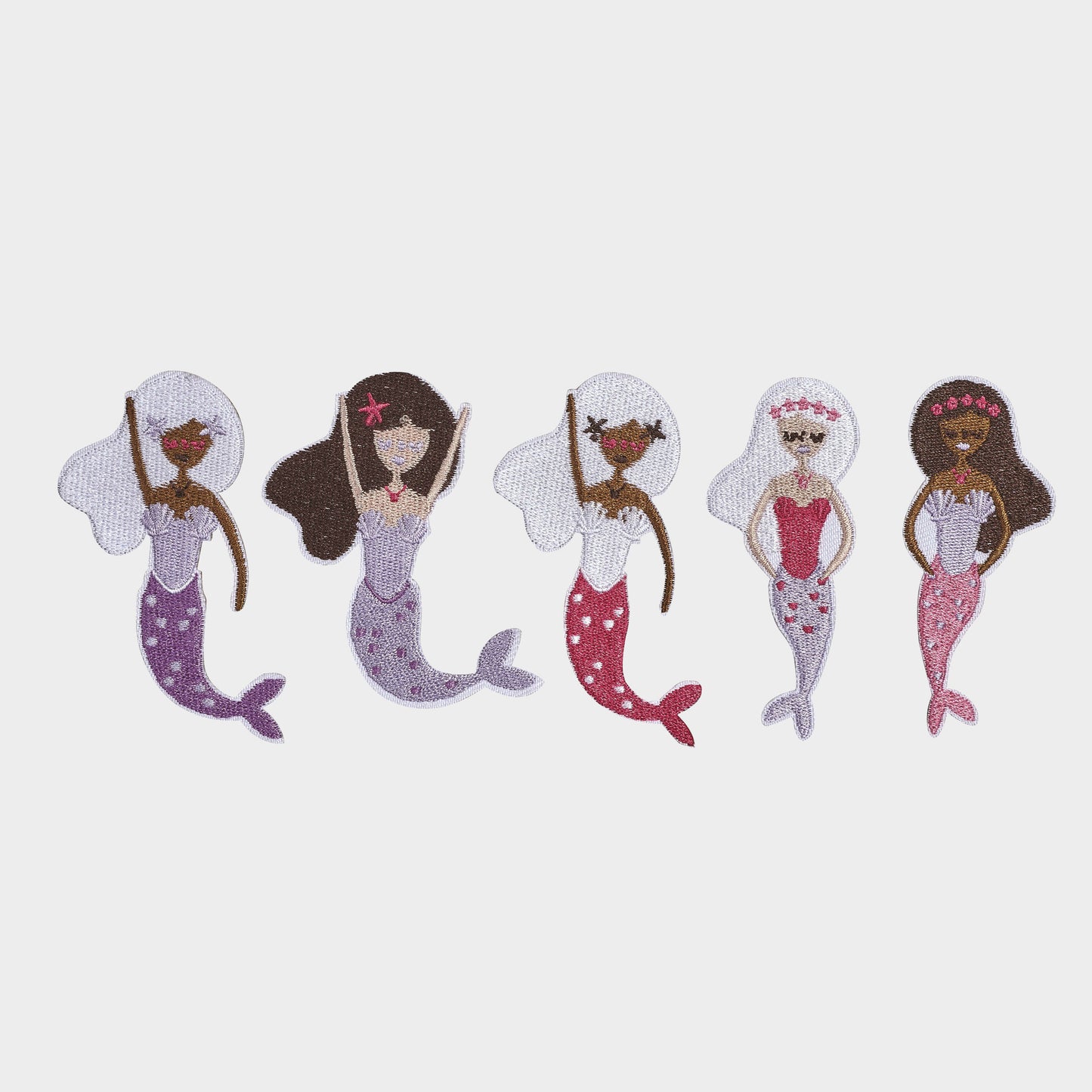 Mini Micro Luggage Patches Mini Micro Luggage Patches: Mermaid