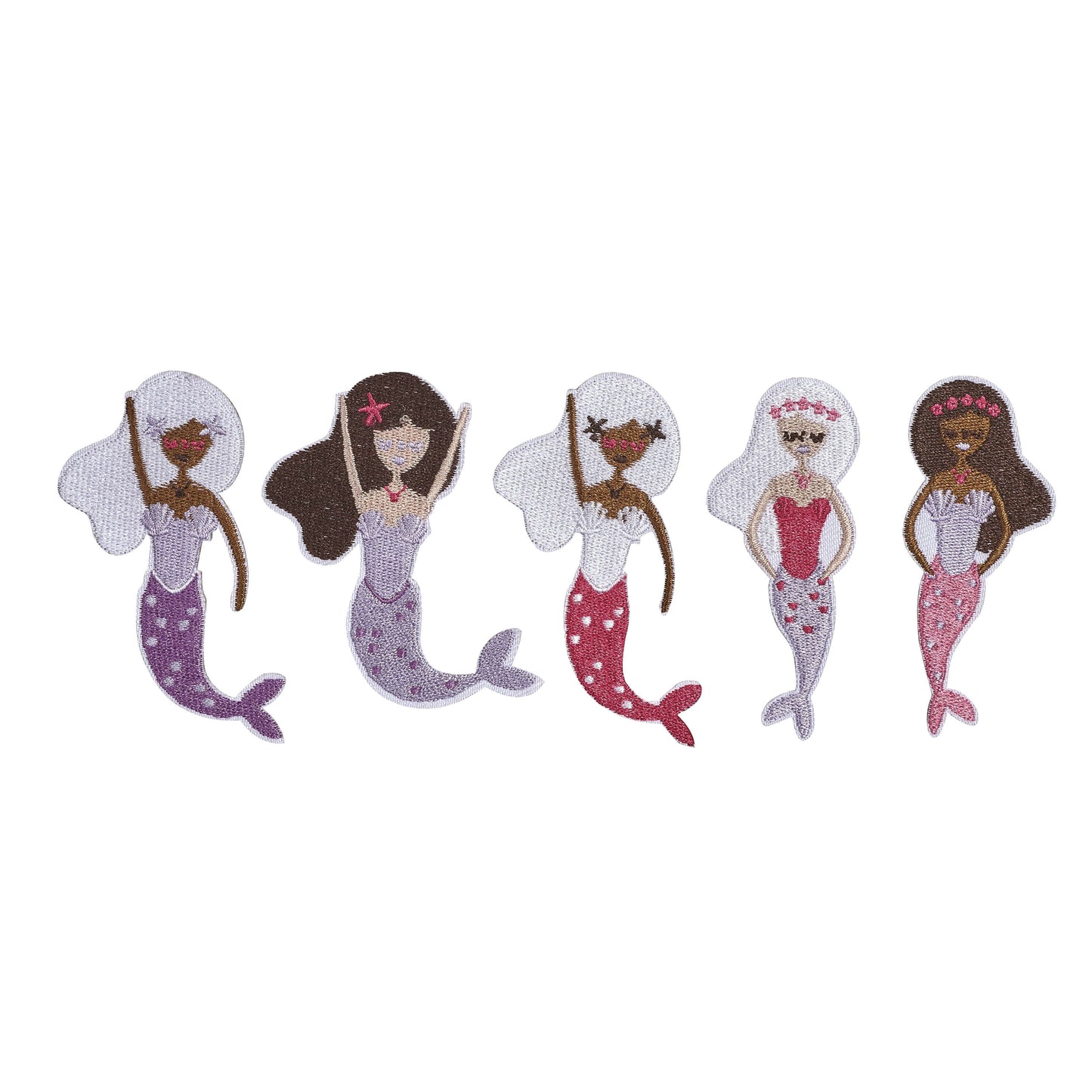 Mini Micro Luggage Patches Mini Micro Luggage Patches: Mermaid