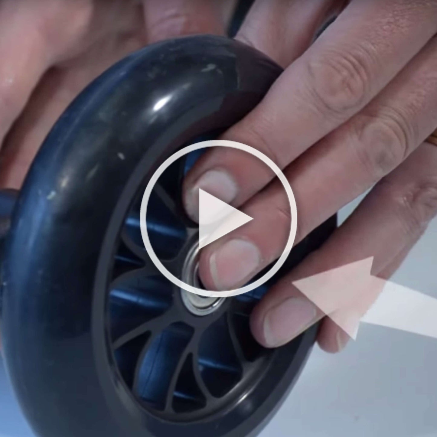 Cruiser LED Wheel: Clear