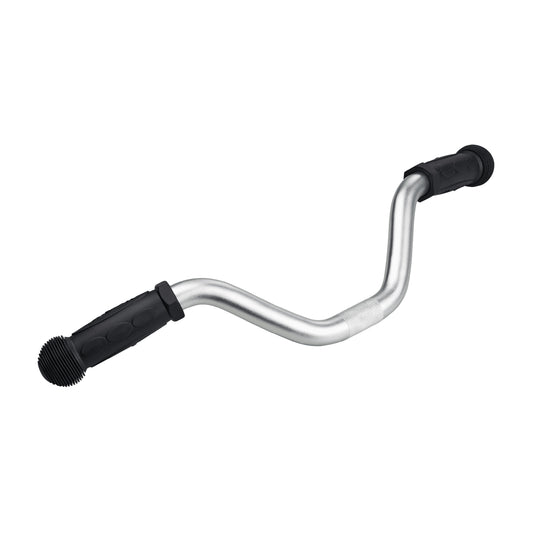 Micro Cruiser Handle Bar with Grips: Black