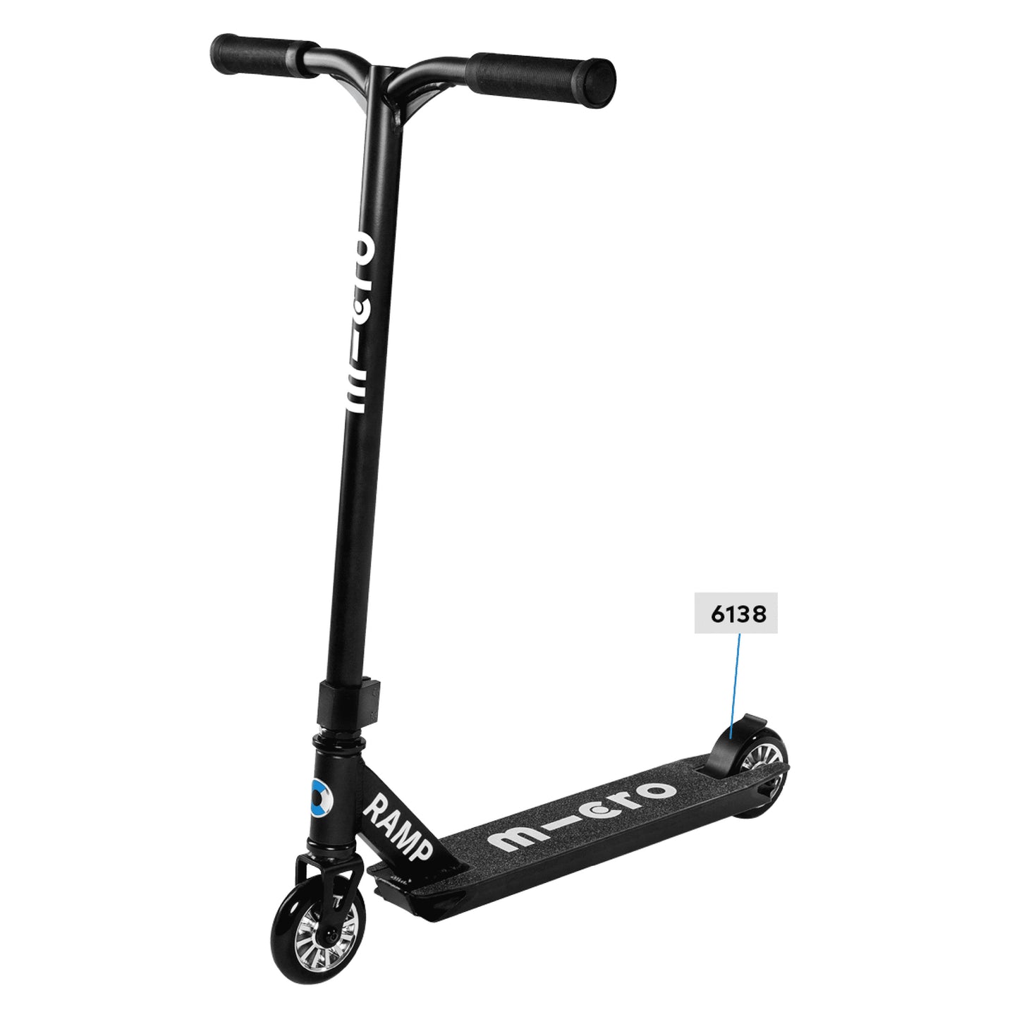 Micro Stunt Ramp Brake: Black