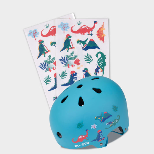 Scooter, Bike and Accessory Stickers Pack of 34 Stickers: Dino