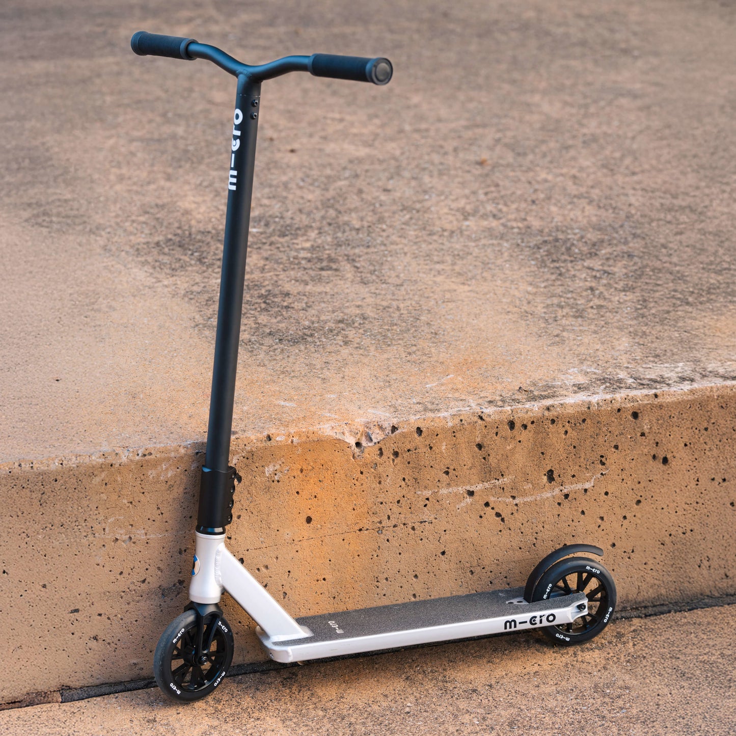 Micro Trooper Adult Tricks Scooter: Silver