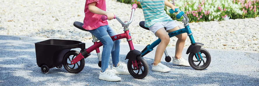 What is the recommended age for a balance bike?