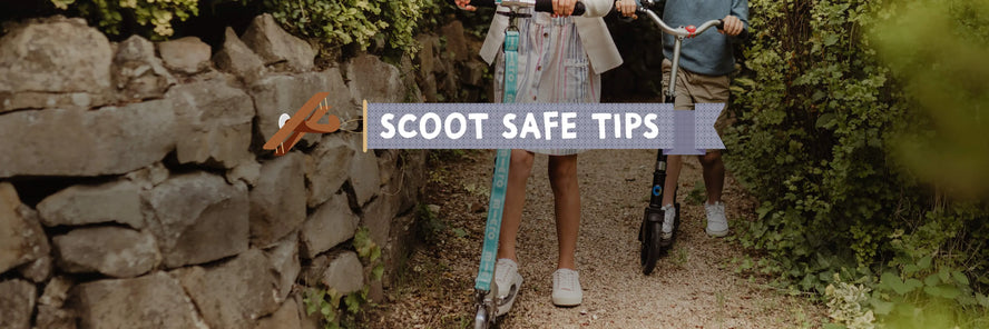 5 top tips for children: how to stay safe when scooting.