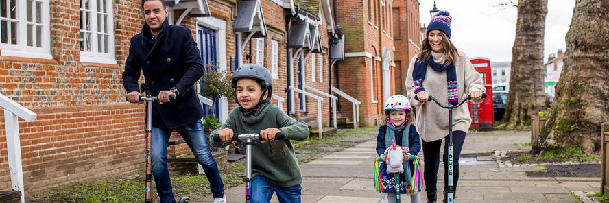 The best family Scooter routes