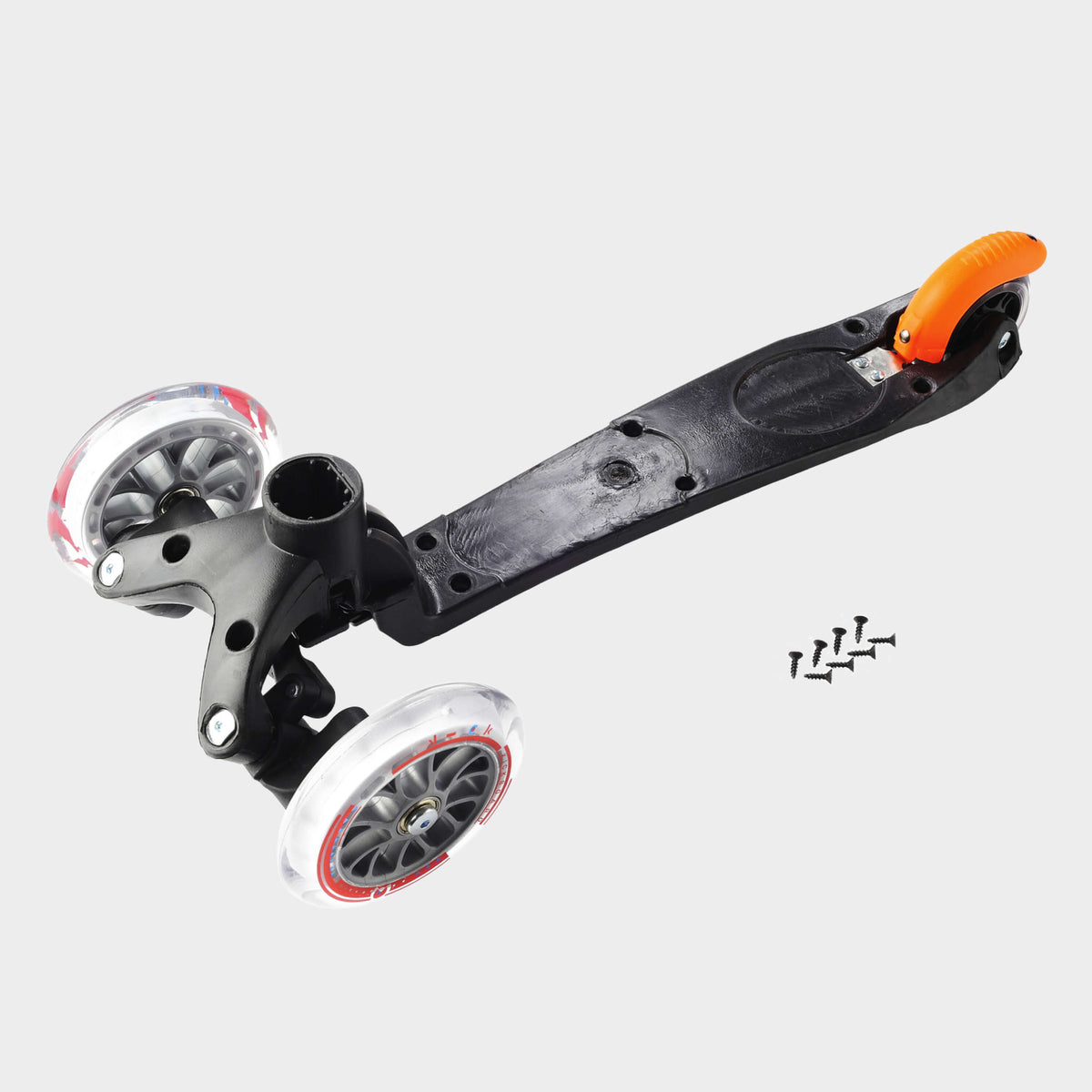 Mini Micro Complete Base Scooter: Black/Orange